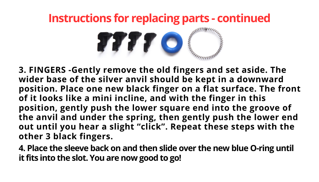 Quickerr Gripper Replacement Kit